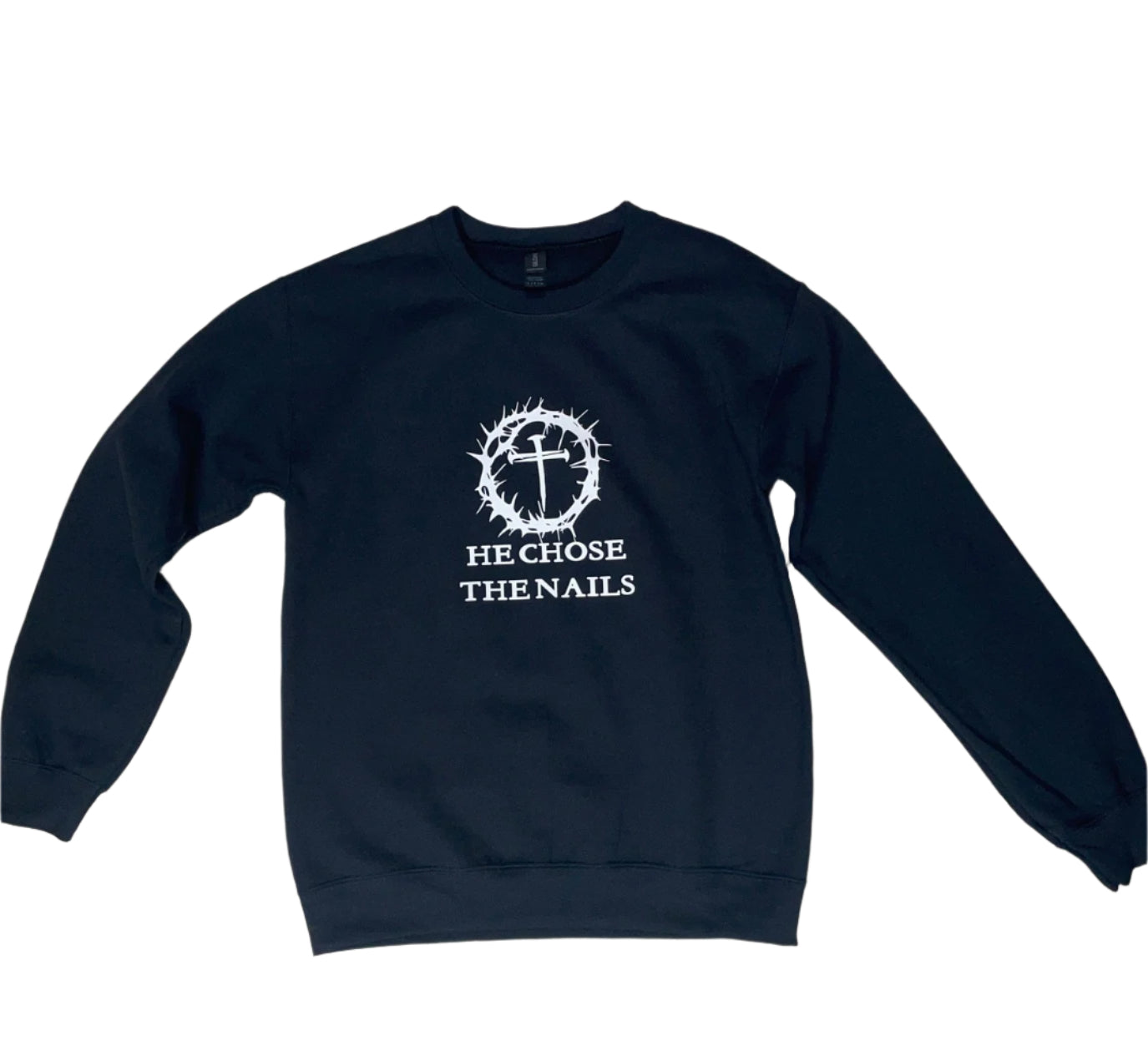 He Chose The Nails | Unisex Crewneck Sweatshirt
