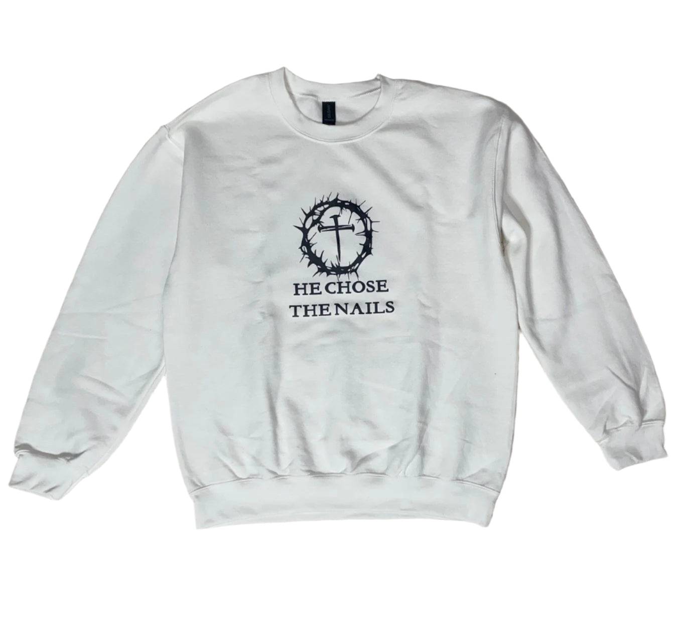 He Chose The Nails | Unisex Crewneck Sweatshirt