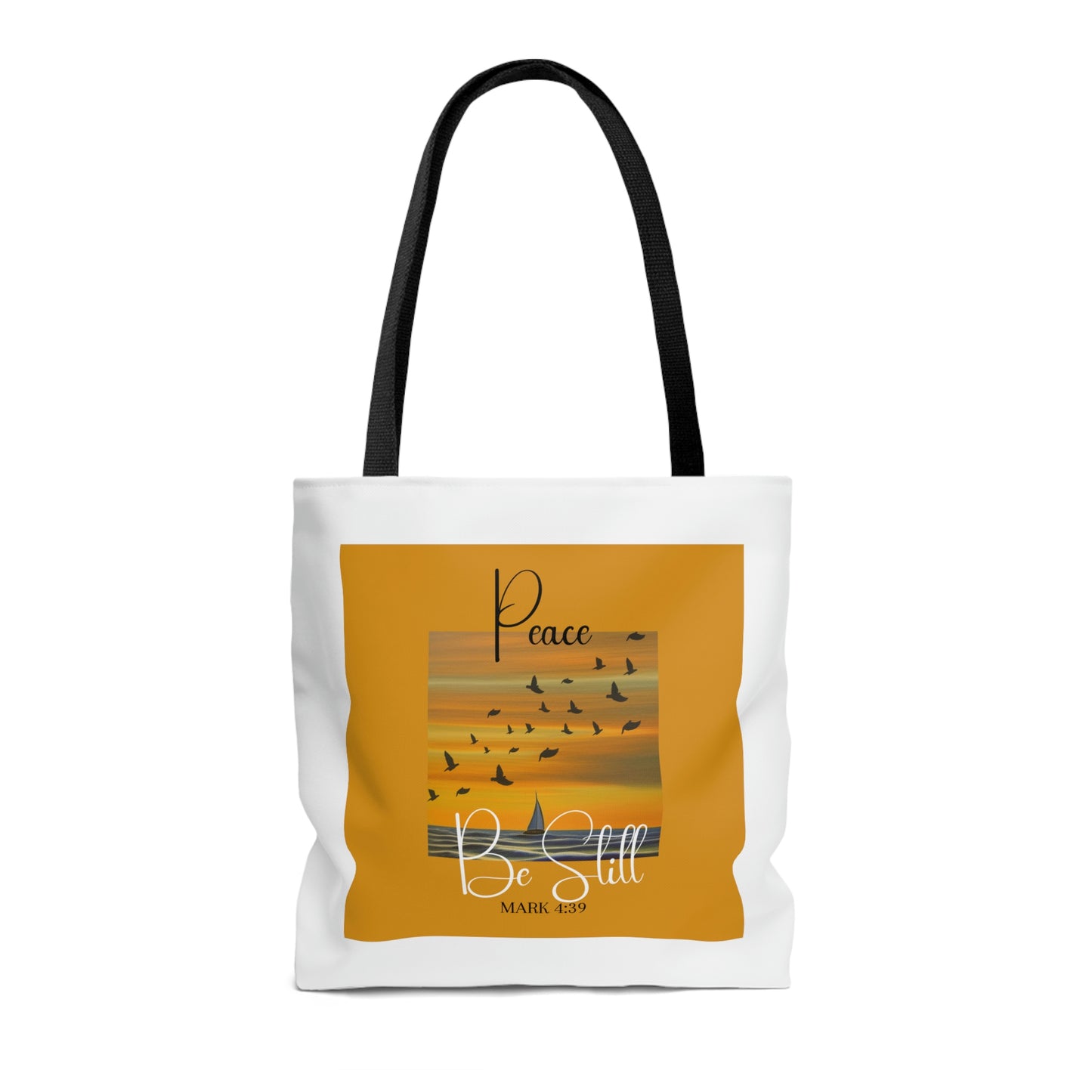 Peace Be Still | Christian Tote Bag