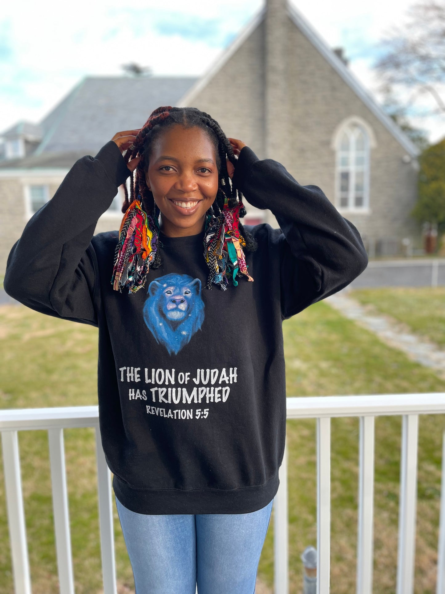 Lion of Judah | Unisex Crewneck Sweatshirt