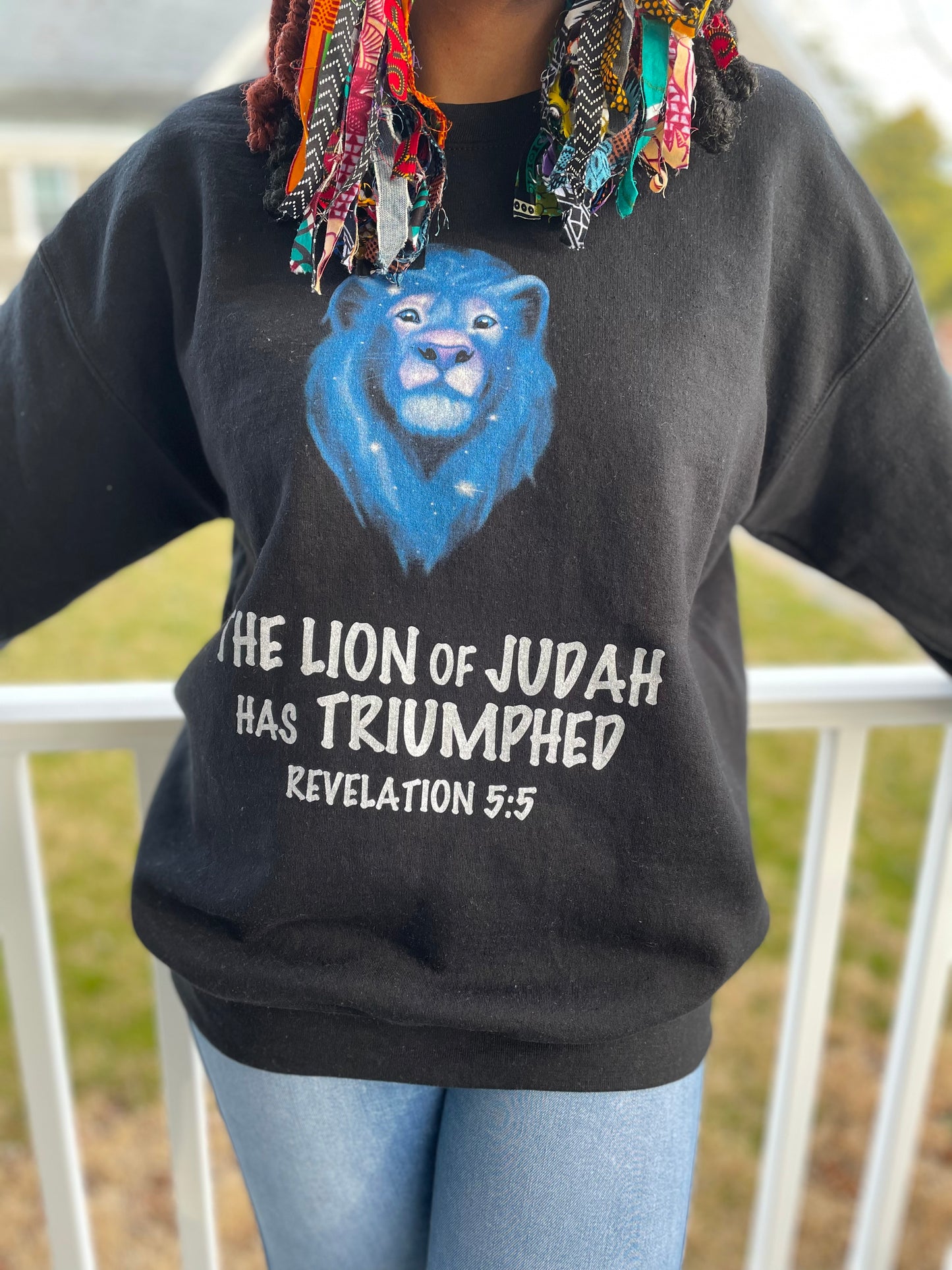 Lion of Judah | Unisex Crewneck Sweatshirt