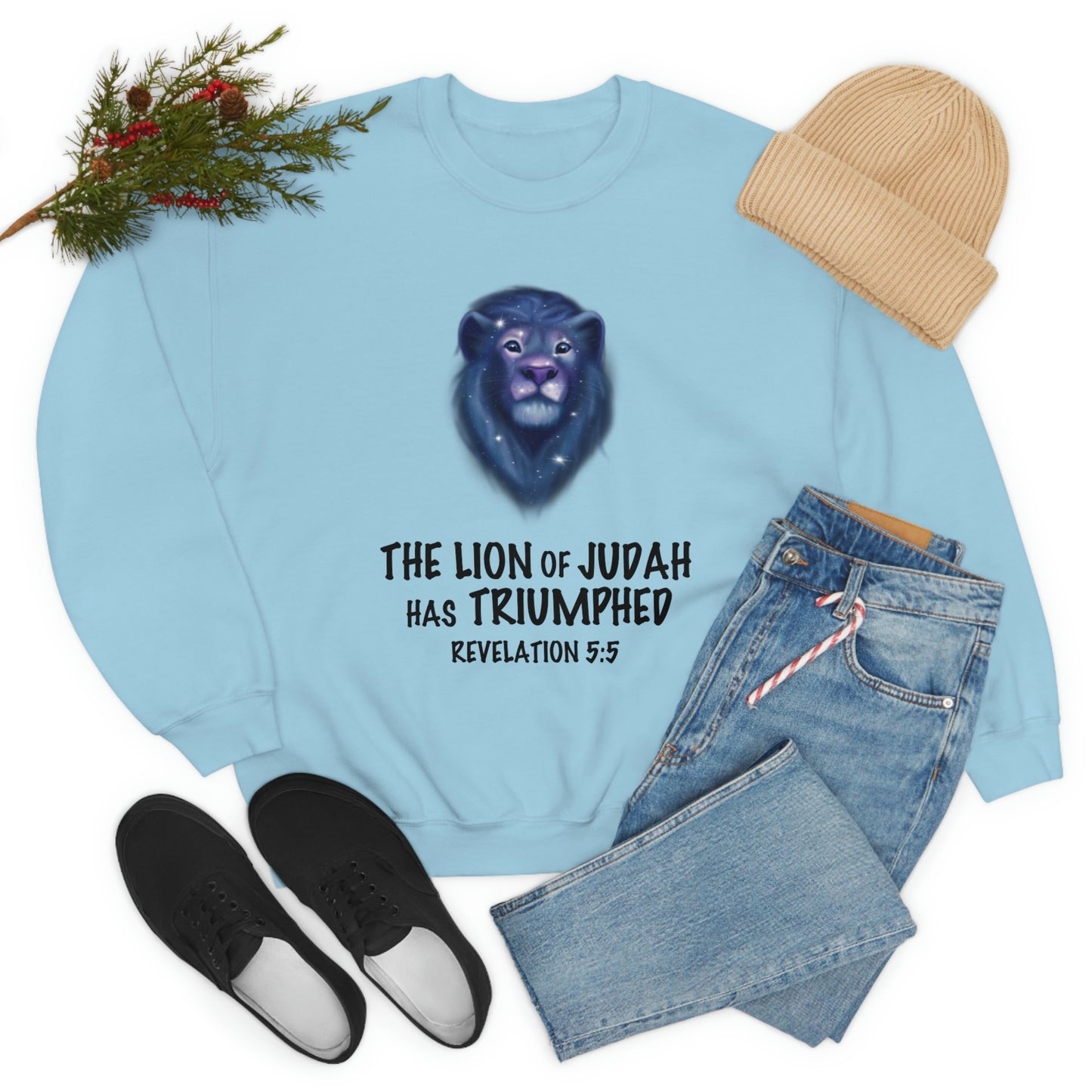 Lion of Judah | Unisex Crewneck Sweatshirt