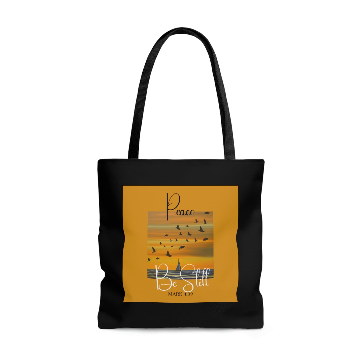 Peace Be Still | Christian Tote Bag